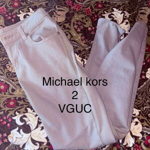 Michael Kors Women's Light Gray Skinny Jeans